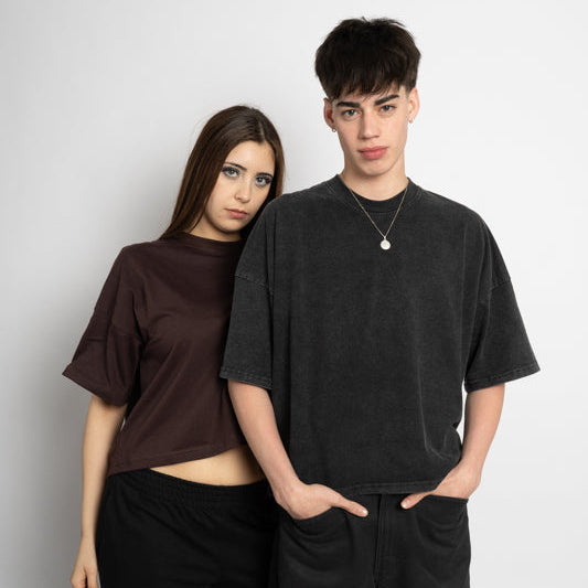 Polera Boxy Fit Negra